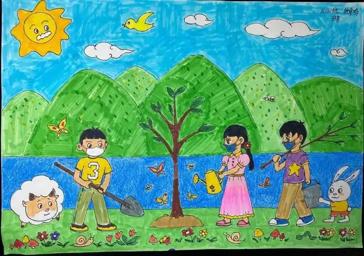【投票】充"植"绿色,我有"画"说—植树节主题绘画作品投票开启!