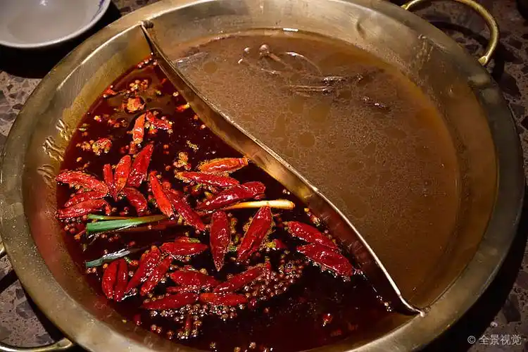 鸳鸯火锅锅底图片_鸳鸯火锅锅底高清图片_全景视觉