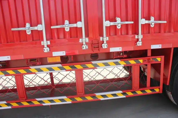 3 轴重型运输货物偏高围栏半挂车围栏平板车拖车dolly