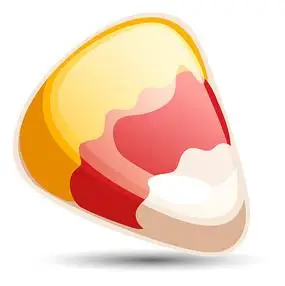 卡通一颗甜甜的糖果