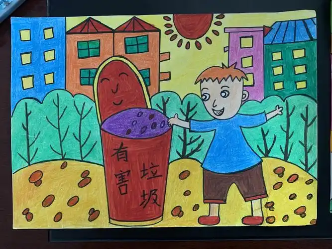 美丽中国 我是行动者——五家渠二中环保绘画比赛