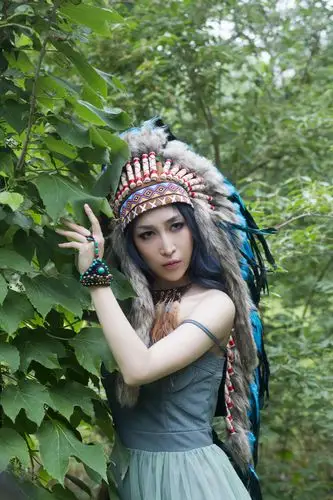 【印第安装女摄影图片】人像摄影_太平洋电脑网摄影部落