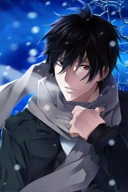 本期壁纸为"二次元帅哥"