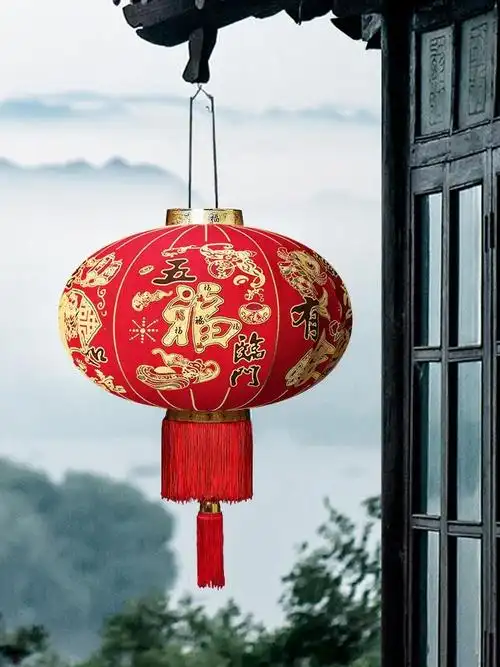 灯笼大红灯笼灯吊灯中国风挂饰户外阳台乔迁场景布置喜庆装饰福字