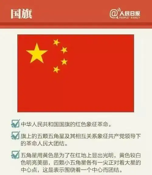 中华人民共和国国旗是中华人民共和国的象征和标志01国旗,国歌和国徽