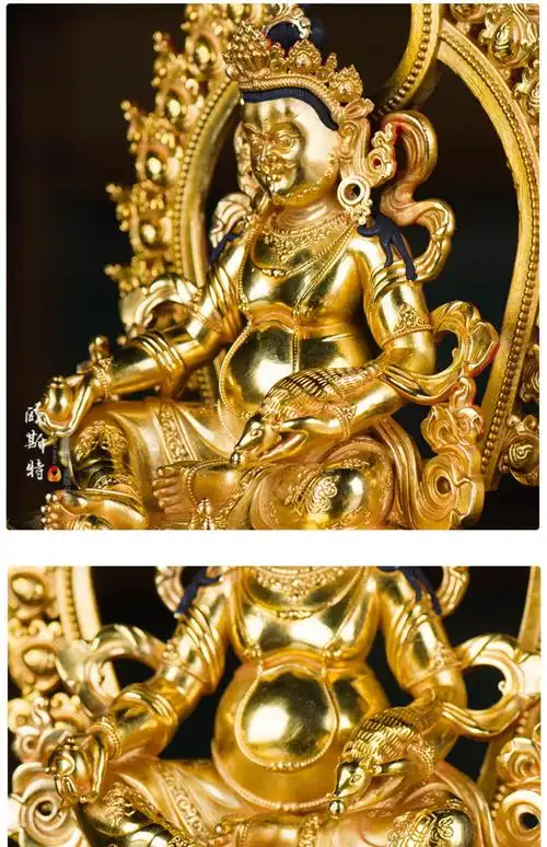 瑞云良园艺专营店商品编号:10045133608359商品名称:黄财神佛像藏传