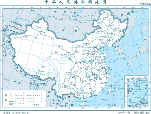 中国铁路发展规划图