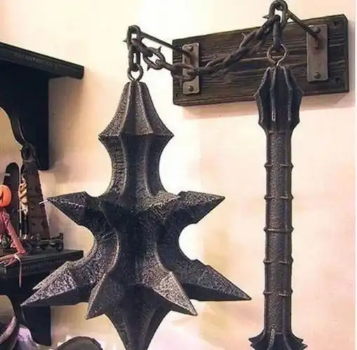 盘点冷兵器中的"巨无霸",欧洲大链锤仅第二,第一重达3.8吨