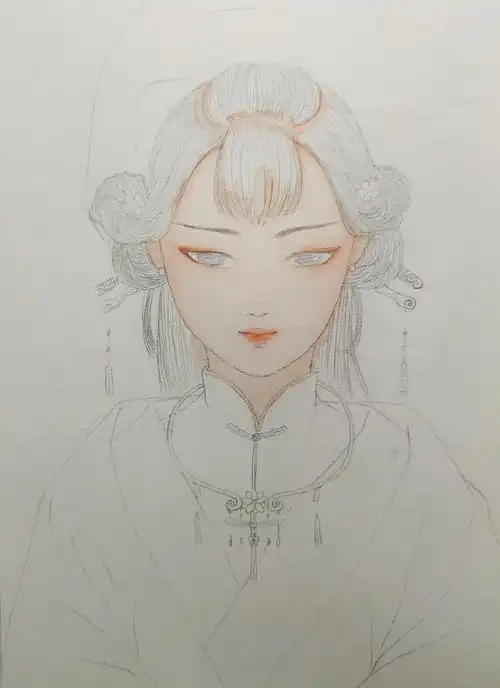 嫁衣|插画|插画习作|hay爱吃鱼 - 原创作品 - 站酷 (zcool)