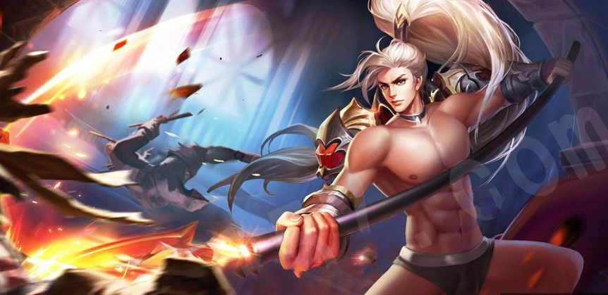 王者荣耀韩信教廷特使去内腹肌图大全