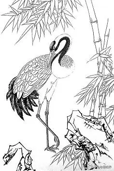 一起临摹起来吧叶缺如花采集到工笔白描采集工笔画鸟线描图——燕子1