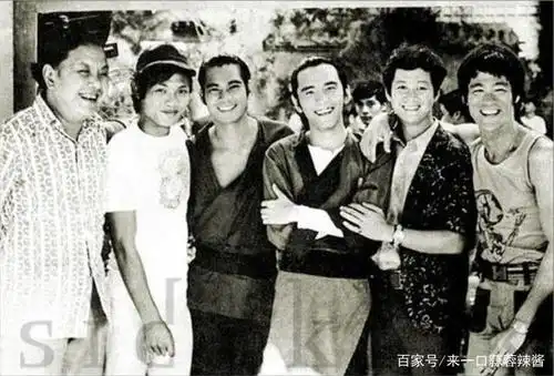 "帅哥"李小龙与姜大卫