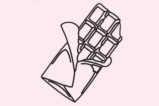 巧克力简笔画超简单画法步骤图片大全 ,图片,简笔画-学笔画