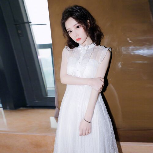 白色派对小礼服仙女系公主裙成年18岁女生日常生日小礼裙平时可穿