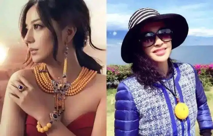 赵薇,刘晓庆戴蜜蜡,气色更好了这点小宝还是蛮赞同,蜜蜡市场乱象