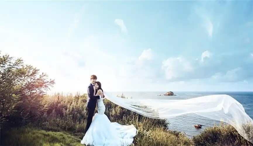 三亚婚纱摄影图片欣赏|三亚婚纱照样片图片
