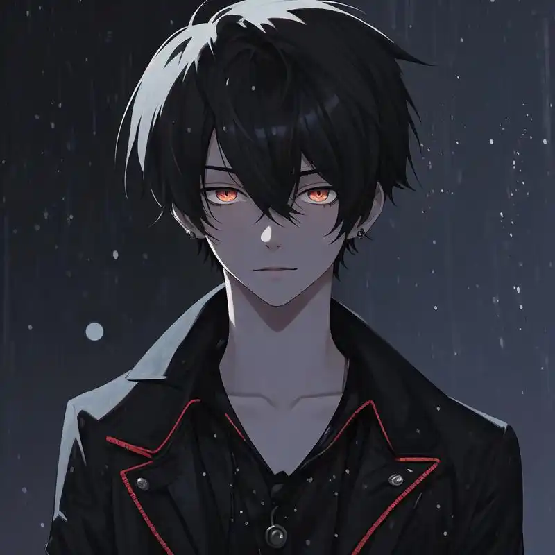 动漫头像男生伤感孤独黑暗系90