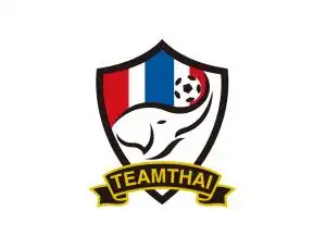 泰国国家足球队队徽标志矢量图