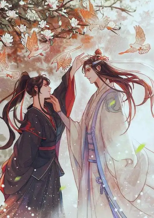 壁纸背景魔道祖师心悦君兮