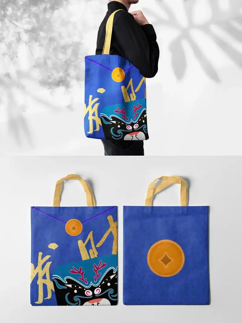 京剧脸谱|创意帆布包设计75.