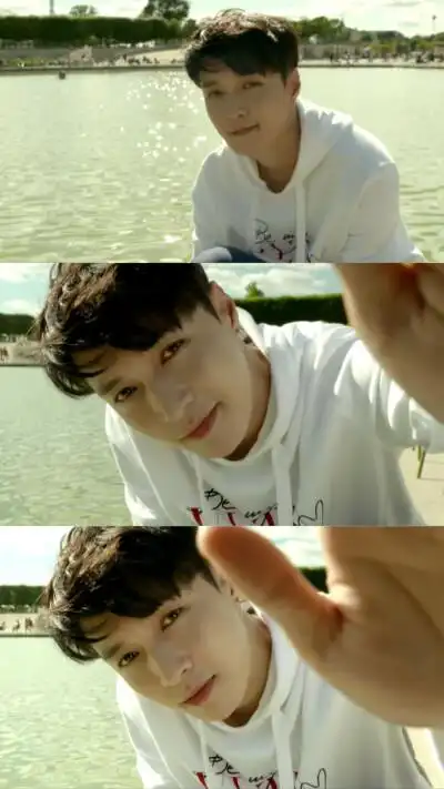 张艺兴路人视角