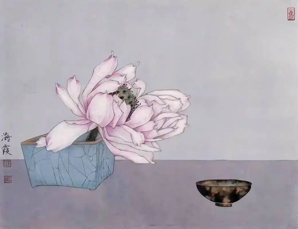 静述流年——李海霞静物工笔画_中国美协_作品_书画