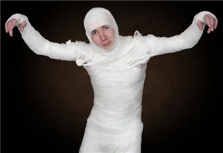 木乃伊,绷带图片_木乃伊,绷带高清图片_全景视觉