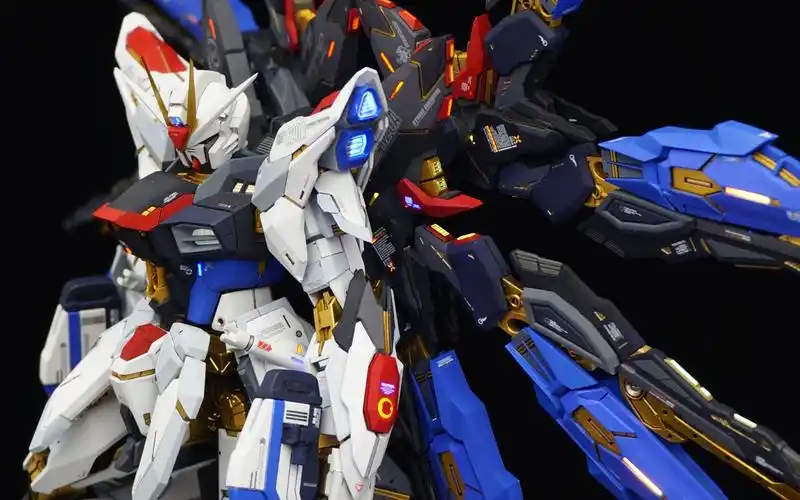 拉克丝的嫁妆最强最帅的强袭自由高达模型成品展示