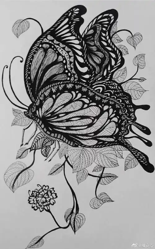 创意儿童画##线描##儿童线描画