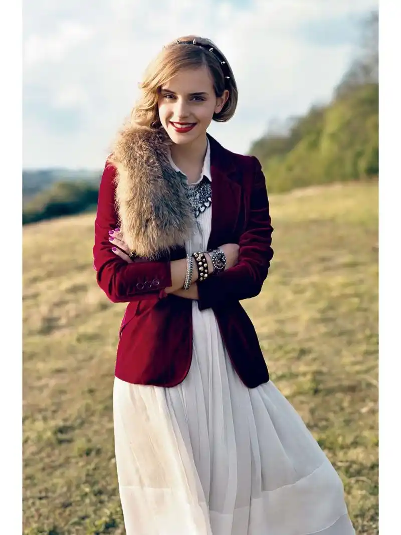 美图|艾玛·沃特森杂志写真(2009) emma watson for teen vogue magaz