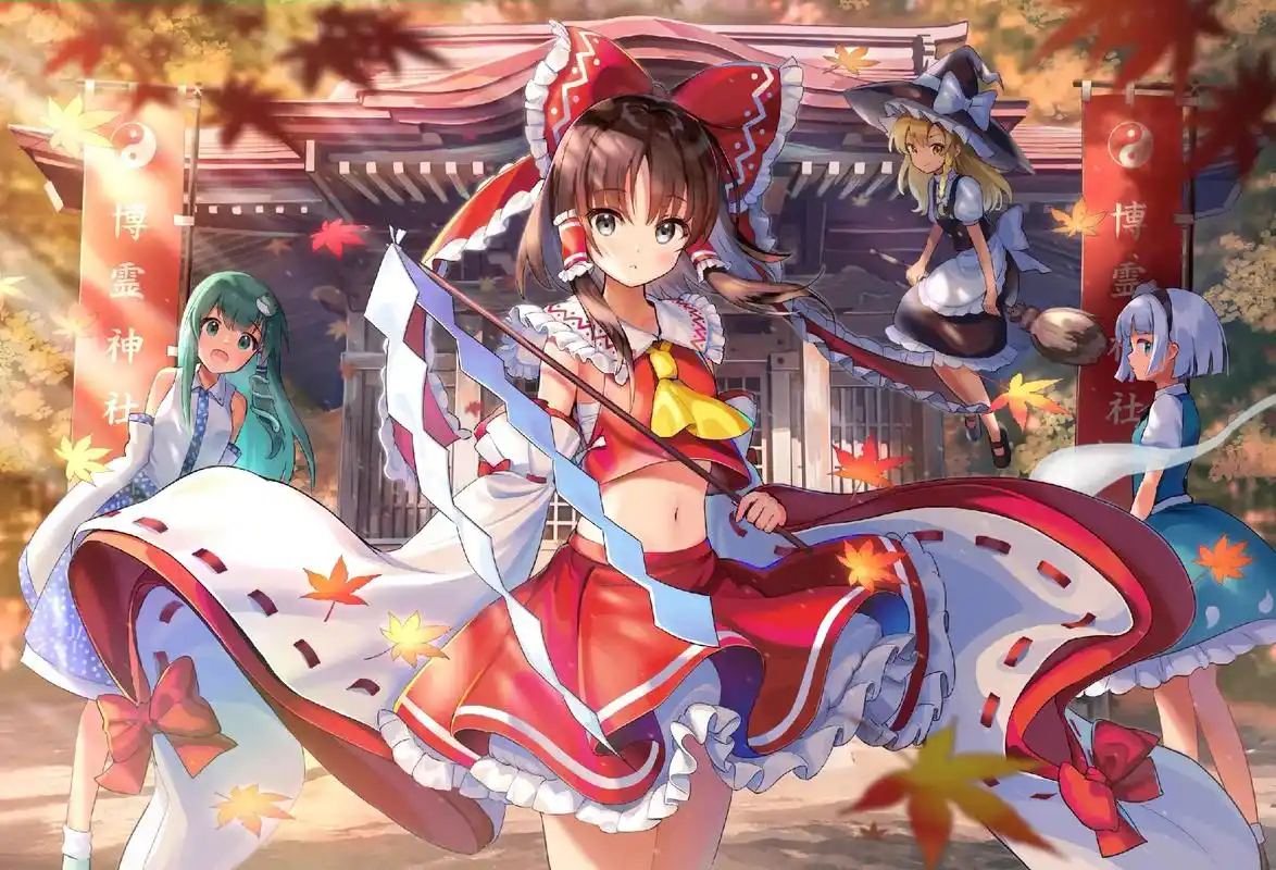 东方 #东方project #博丽灵梦 #灵梦 #幻想乡  - 抖音