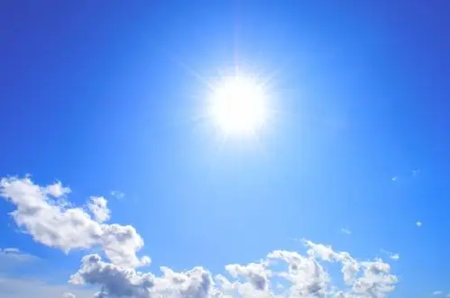 太阳阳光阳光天空夏天