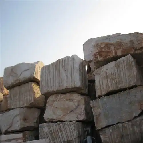 批发大理石毛料石原料石荒料石供应