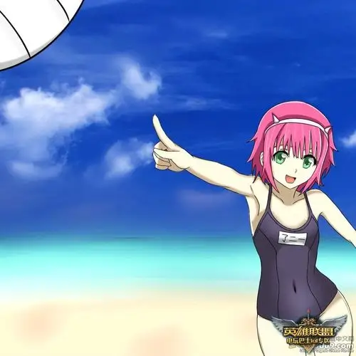 英雄联盟图赏 lol女英雄海边性感比基尼秀(3)