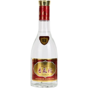 汾酒 杏花村 光瓶升级版 清香型白酒 53度 475ml单瓶装*2件