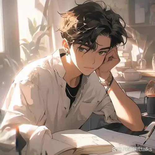 每日分享|白色衬衫氛围感男生头像