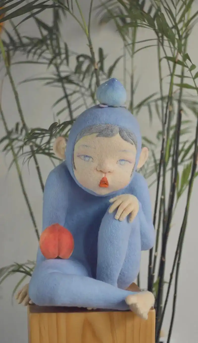 羊毛毡雕塑作品,我终于做完啦!#艺术 #手艺人 #手 - 抖音