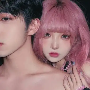 情侣头像红情头高清cp情侣一左一右图片头像