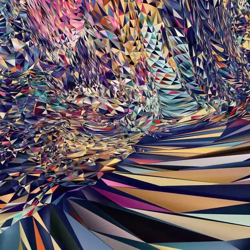 艺术设计抽象颜色华美数码几何abstractcolorfuldigitalartgeometry