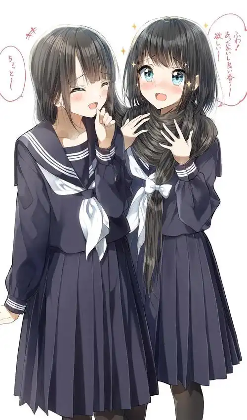 超有故事的二次元校园青春少女插画作品(动漫美图壁纸)来啦