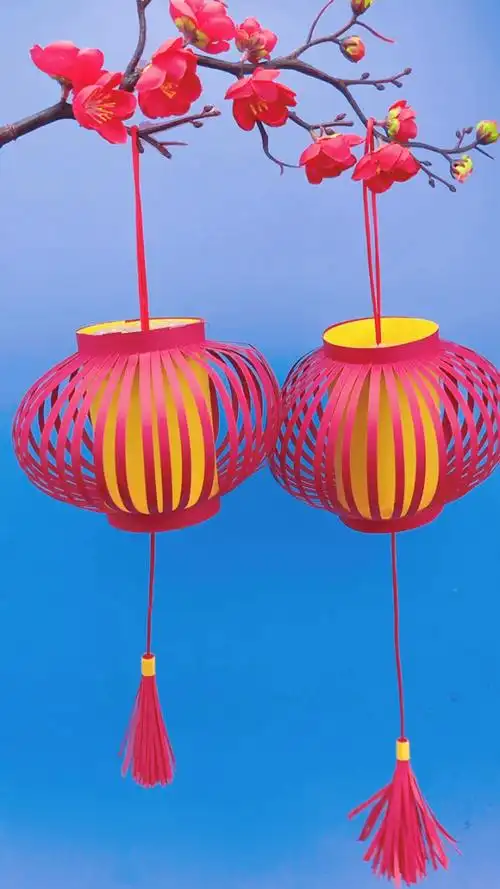 简单又好看的灯笼,周末和孩子一起做!