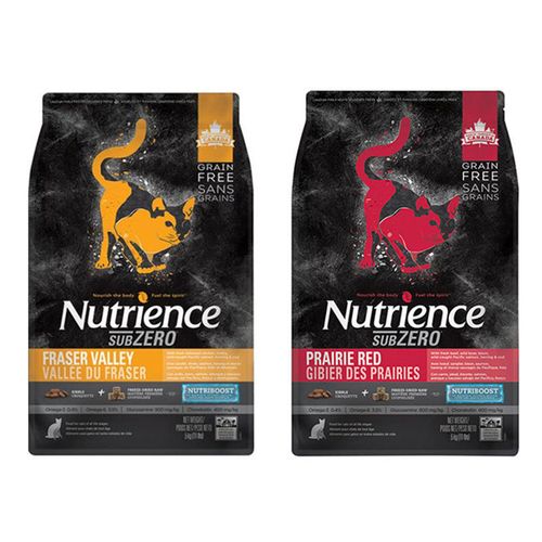 加拿大纽崔斯纽翠斯猫粮 成幼猫鸡肉红肉冻干5磅/11磅