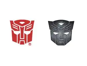 变形金刚博派汽车人logo标志矢量图