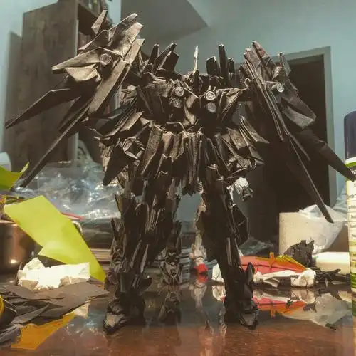 折纸高达大青椒