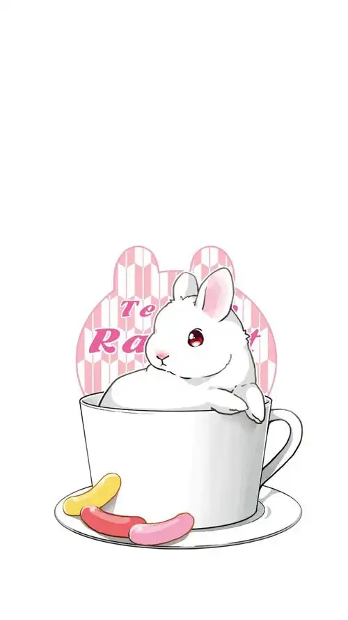 超萌可爱卡通兔子