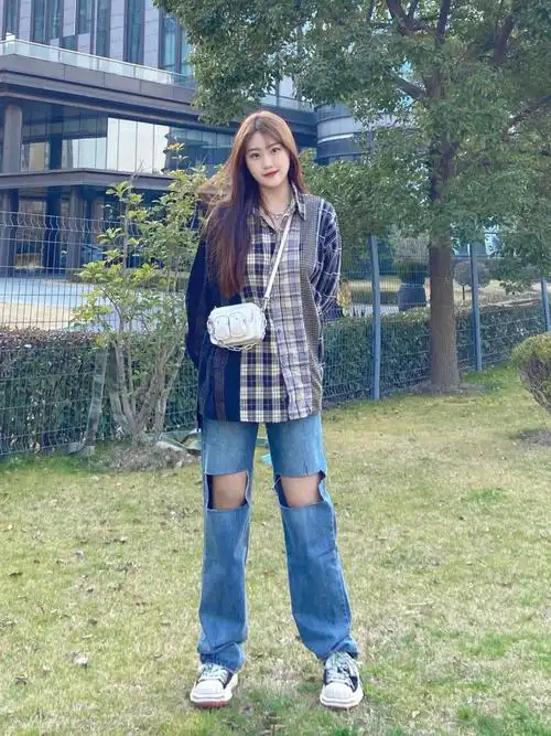 170128斤微胖女孩穿搭