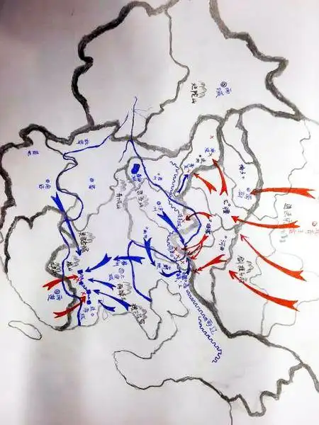 求大神帮我把雪中悍刀行中的这几张地图做的高清一点