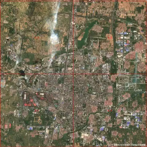 历史卫星地图数据-河北省邯郸市2019年遥感卫星影像数据查询报告
