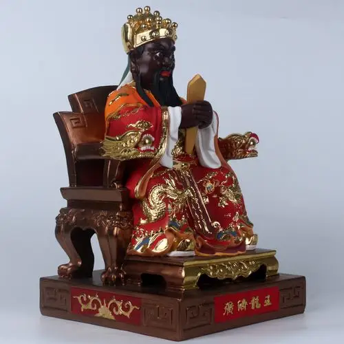 广济龙王菩萨像 龙五爷 龙王爷 神像佛像 敦煌彩树脂宗教用品摆件