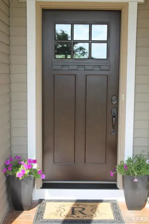 户外tata木门图片